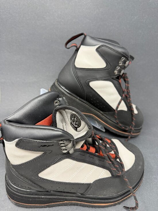 Simms Rock Creek Black & Gray Felt Bottom Wading Boots Mens 6 33293-00 main image 8